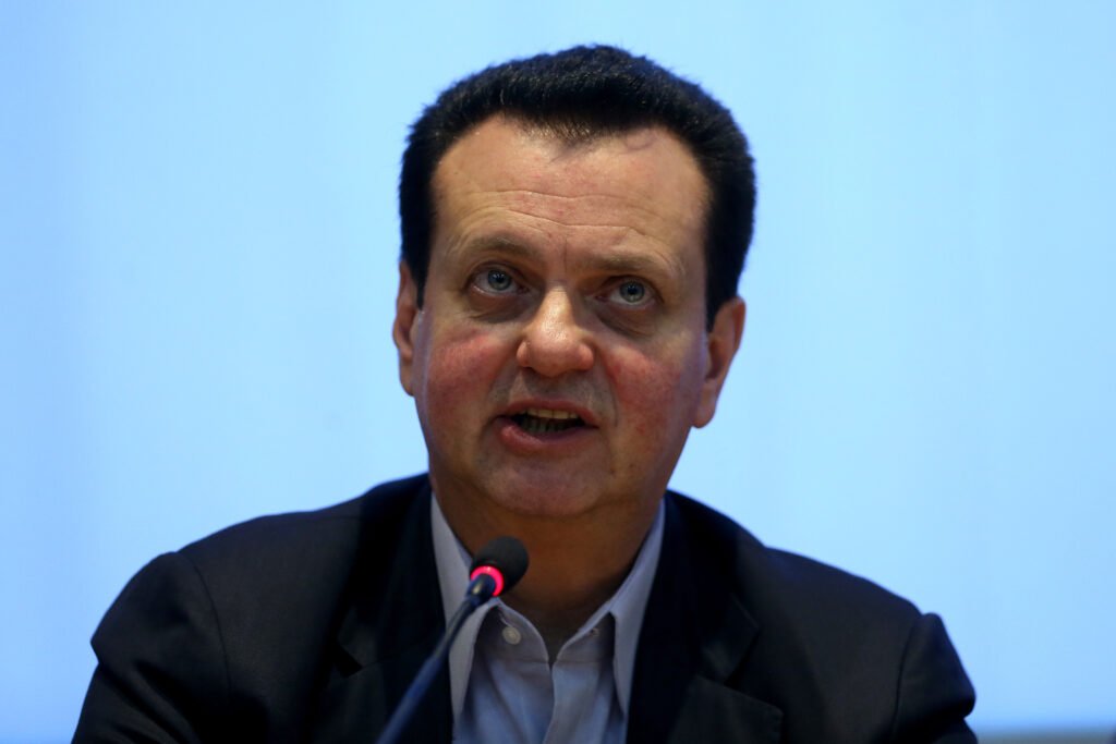 Gilberto Kassab, presidente do PSD e candidato a vice-presidente na chapa de Ronaldo Caiado